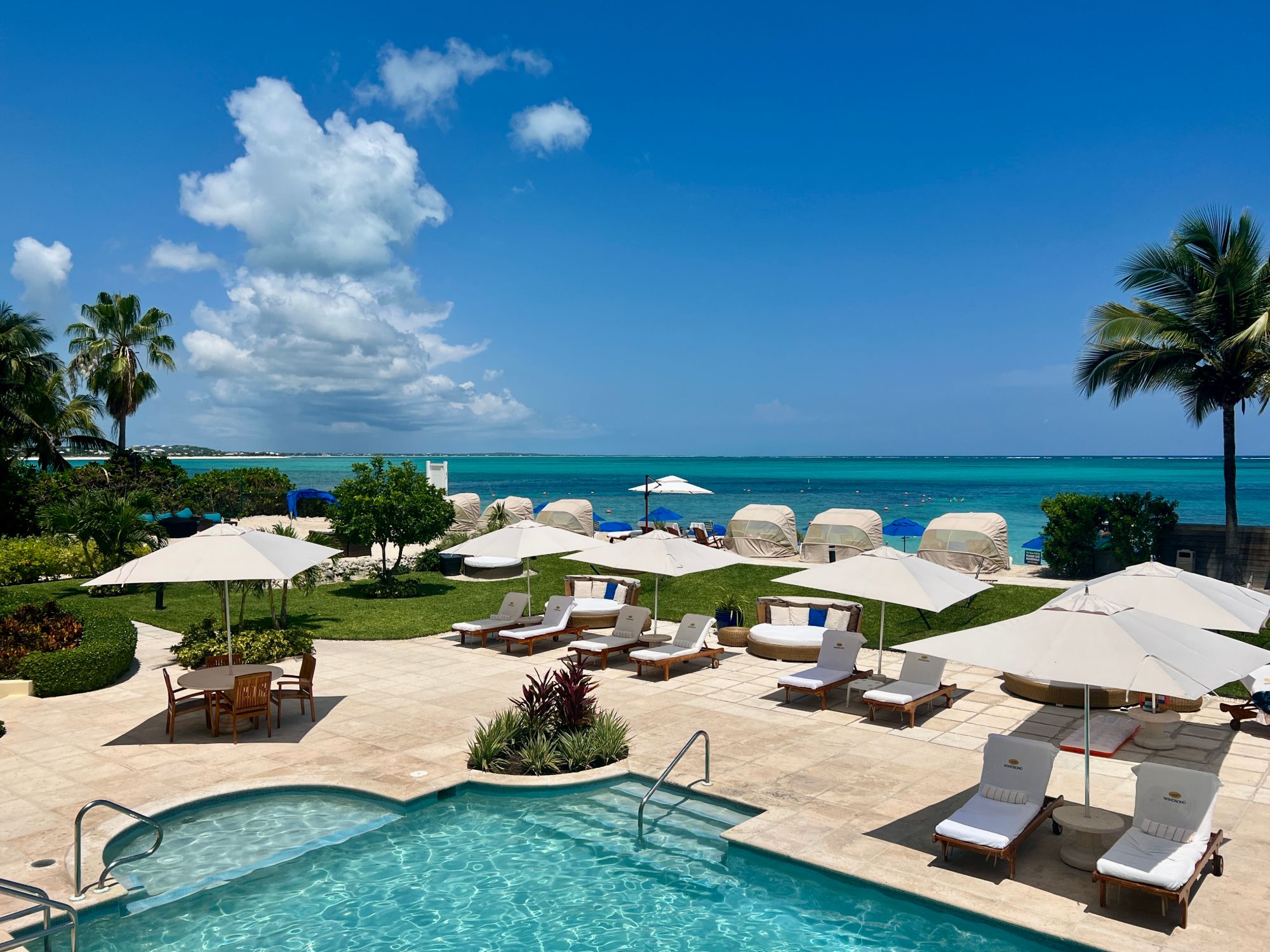 Turks & Caicos resort pool